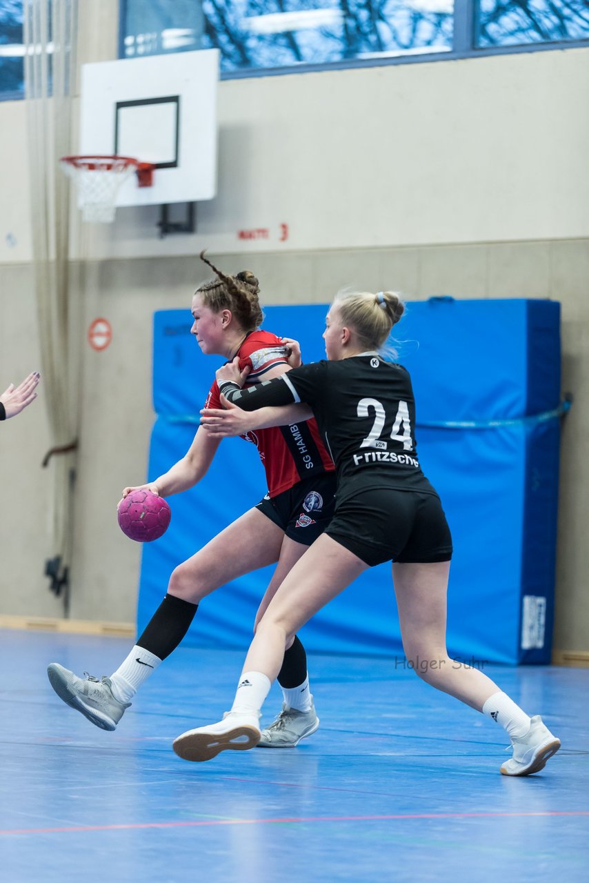 Bild 67 - B-Juniorinnen SG HH Nord - SV Henstedt Ulzburg : Ergebnis: 23:22